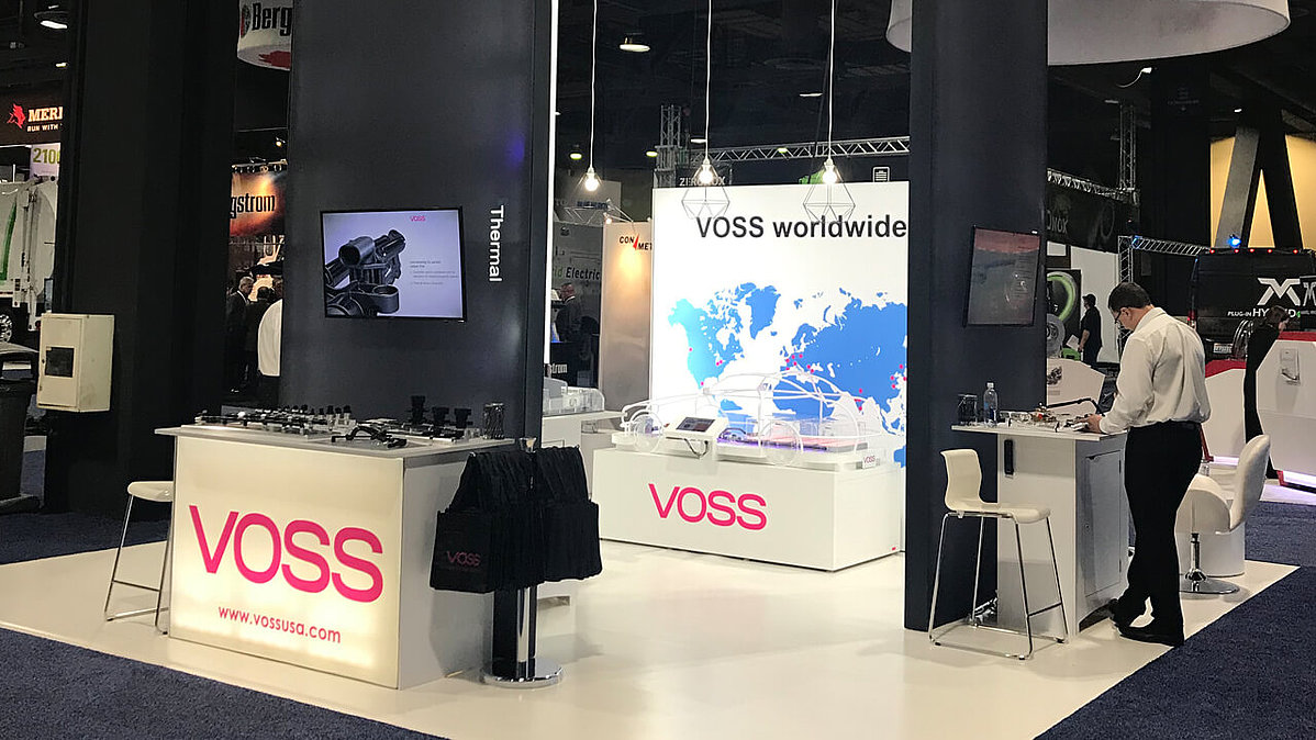 VOSS exhibition booth